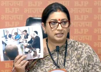 Why did Rahul Gandhi meet George Soros’s aide in the US: Smriti Irani
