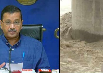 Delhi CM Kejriwal press conference as flooding woes deepen