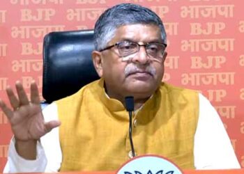 Ravi Shankar Prasad attacks Cong govt in Chhattisgarh over ‘loot’ of public money