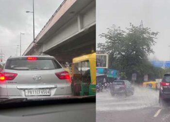 Heavy rainfall again lashes Delhi NCR; IMD predicts showers till weekend
