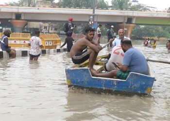 Delhi Floods: Submerged Red Fort, Rajghat, Yamuna Bazar’s shop