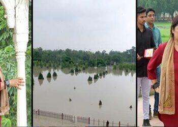 Delhi: Meenakshi Lekhi speaks with Newspointtv over flooded water in Red Fort