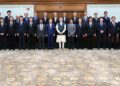 PM Modi meets Mr. Yoshihide Suga, Chairman of JIA and former PM of Japan
