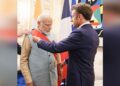 PM Modi conferred with the Grand Cross of the Legion of Honour