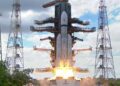 ISRO successfully launches a 642-tonne heavy lift rocket LVM3 carrying Chandrayaan – 3 satellites from Sriharikota