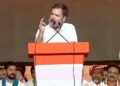 Rahul Gandhi in Telangana, attacks BJP & TRS