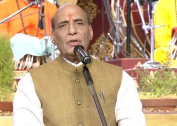 Rajnath Singh at Shri Guru Purnima Mahotsava, Jalandhar