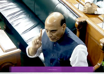 Monsoon Session: Loksabha adjourned, Rajnath Singh says govt ready to discuss Manipur issue