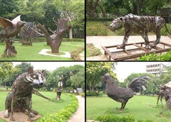 Delhi: West-to-Wonder #G20 park becomes center of attraction for people