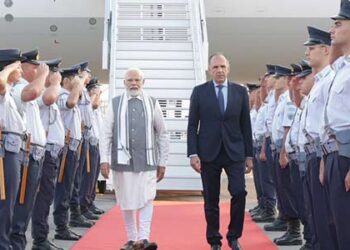 PM Modi lands in Athens on a one-day official visit to Greece