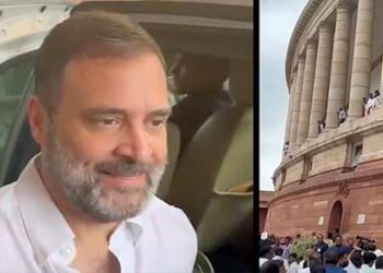 Rahul Gandhi returns to Parliament after big Supreme Court relief