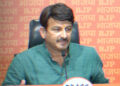 Manoj Tiwari attacks CM Kejriwla, says- ‘Delhi Mein Huye Scams Mein CM Kejriwal Ka Haath’
