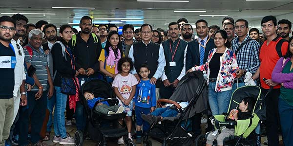 Second flight under Operation Ajay, carrying 235 stranded Indian nationals from Israel landed