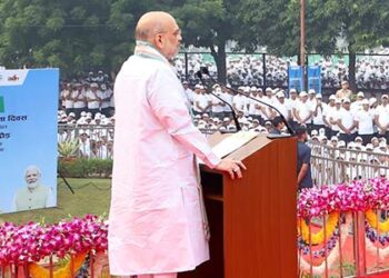 Home Minister Amit Shah flag off Run for Unity from Major Dhyanchand National Stadium in New Delhi
