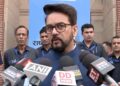 Union Minister Anurag Thakur alleges that leaders of Aam Aadmi Party are involved in the corruption