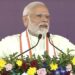 PM Modi launches development projects worth 5800 crore rupees in Mehsana, Gujarat