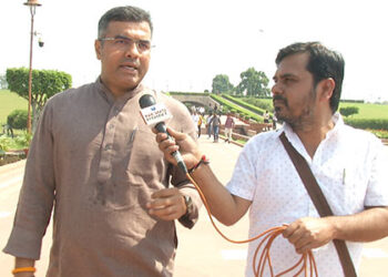 BJP MP Parvesh Verma targeted Kejriwal on Sanjay Singh Arrest