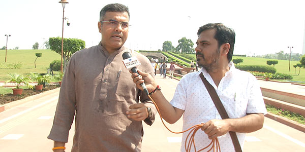 BJP MP Parvesh Verma targeted Kejriwal on Sanjay Singh Arrest