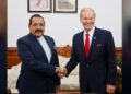 NASA chief calls on Dr Jitendra Singh, discusses launching joint Satellite with ISRO