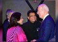 Union Minister Piyush Goyal meets US President Joe Biden at APEC welcome reception