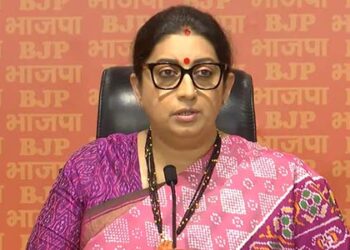 ‘Satta ka khel’: Smriti Irani vs Congress over Bhupesh Baghel-Mahadev row