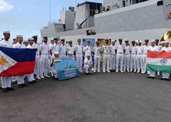 INS Kadmatt Arrived At Manila, Philippines