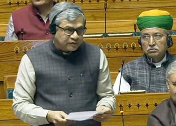 Parliament winter session: Ashwini Vaishnaw introduces Telecommunications Bill, 2023 in Lok Sabha