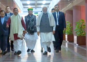 BJP parliamentary party meeting chaired by PM Modi