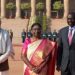 PM Modi at ceremonial reception of Kenya president, Rashtrapati Bhawan
