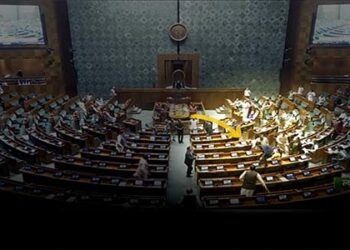 PM Chairs High-Level Meet; Eight Lok Sabha Staffers Suspended, Anti-Terror Case Against Accused