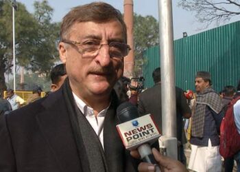 Opposition leaders hold protest in Parliament over suspension of 141 MPs