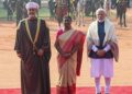 Ceremonial Welcome For Oman Sultan Haitham Bin Tarik