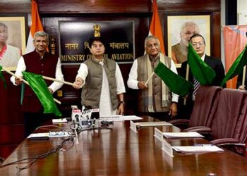 Jyotiraditya M Scindia inaugurates New Flight Routes connecting Gwalior to Bengaluru, Delhi and Ayodhya