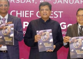 Union Minister Piyush Goyal inaugurates India International Jewellery Trade Show -IIJS 2024 in Mumbai