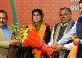 Former JKNC leader Shahnaz Ganai Joins BJP Ahead Of Lok Sabha Polls