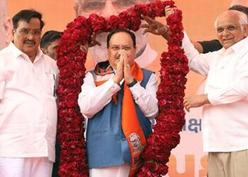 Lok Sabha Election 2024: JP Nadda in Gujarat, claims more than 400 seats