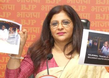 Kejriwal Used Delhi Govt Funds to Book Expensive Hotel Suites, Claims BJP’s Shazia Ilmi