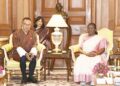 Prime Minister Of Bhutan Calls On The President