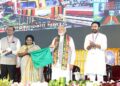 PM lays foundation stone and dedicates to nation multiple development projects worth more than Rs 6,800 crores in Sangareddy, Telangana
