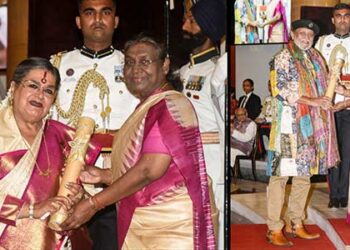 Mithun Chakraborty, Usha Uthup conferred Padma Awards