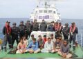 ICG seizes 86kg narcotics worth Rs 600 crore and apprehends 14 crew members of the Pakistani Vessel