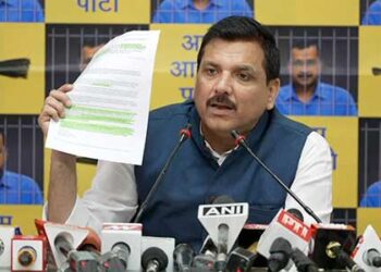 Sanjay Singh claims Delhi Chief Minister Arvind Kejriwal not being allowed to meet family in Tihar jail