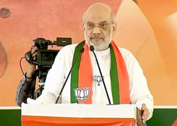 Amit Shah attacks Congress during the rally in Telangana