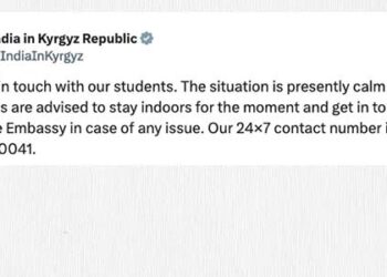 India advises students in Kyrgyzstan’s capital to stay indoors following reports of violence targeting international students