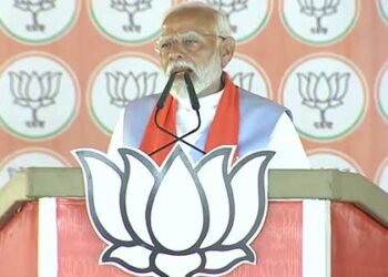 ‘Modi govt will score a hat-trick’: PM at election rally in UP’s Barabanki