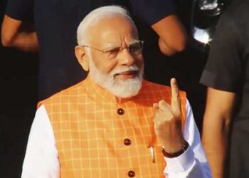 PM Modi casts his vote for General Elections 2024 in Ahmedabad
