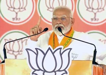 PM Modi’s public rally in Nandurbar district, Maharashtra