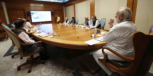 PM Modi chairs high level meeting to review preparedness on Cyclone ‘Remal’