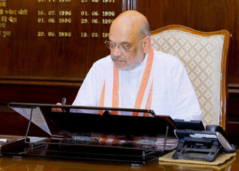 Amit Shah assumes charge as Union Home Minister in North Block, New Delhi today