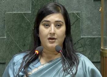 Watch: Bansuri Swaraj takes oath in Sanskrit as new Lok Sabha member